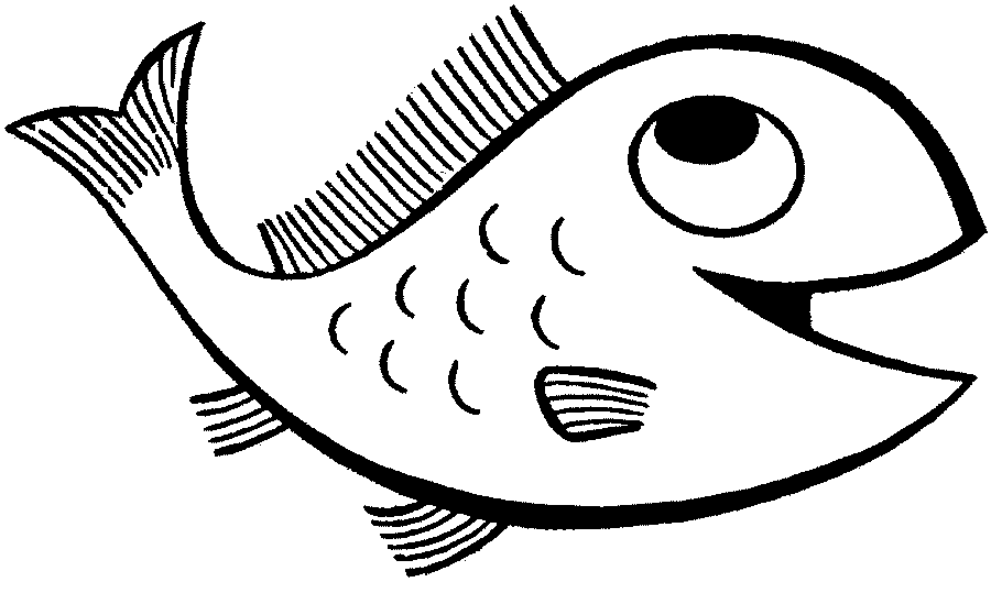 Girl Cartoon Fish